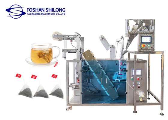 Fuso Hoa thảo dược Nylon Tơ lụa Kim tự tháp Máy túi trà Tam giác đa chức năng