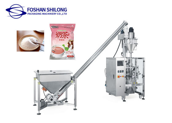 Máy đóng gói sữa bột cà phê dọc Shilong có điều khiển PLC