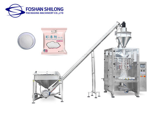 Máy đóng gói sữa bột cà phê dọc Shilong có điều khiển PLC