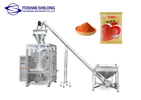 Máy đóng gói sữa bột cà phê dọc Shilong có điều khiển PLC