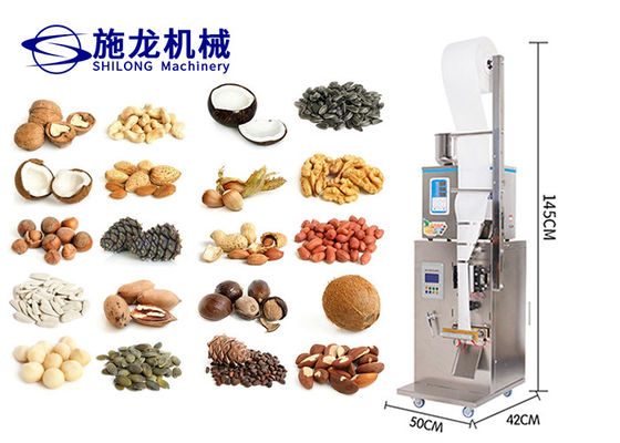 Máy đóng gói đa chức năng ngũ cốc thực phẩm Shilong Chiều dài túi từ 5cm đến 31cm